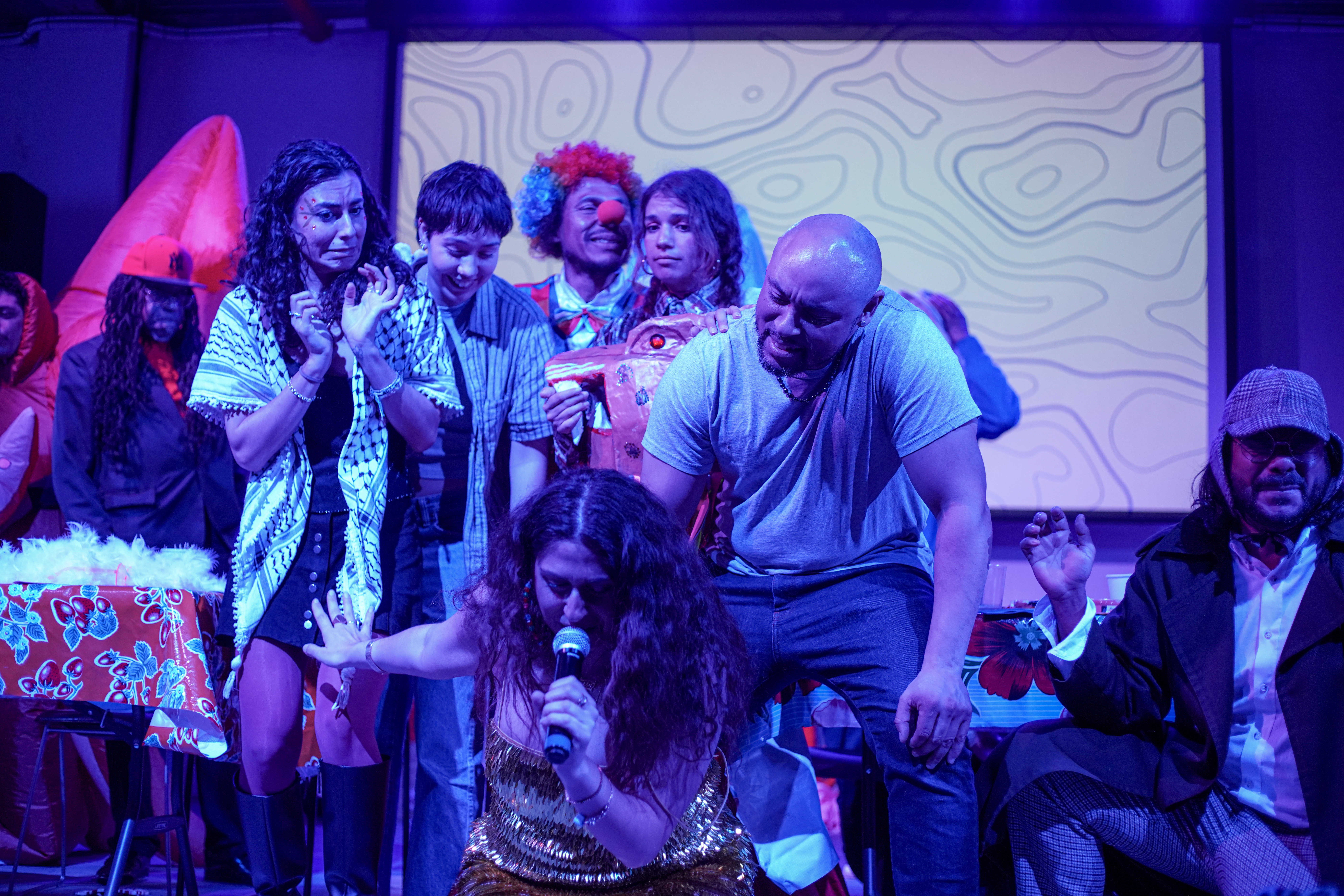 Mari Vial-Golden in Private Party